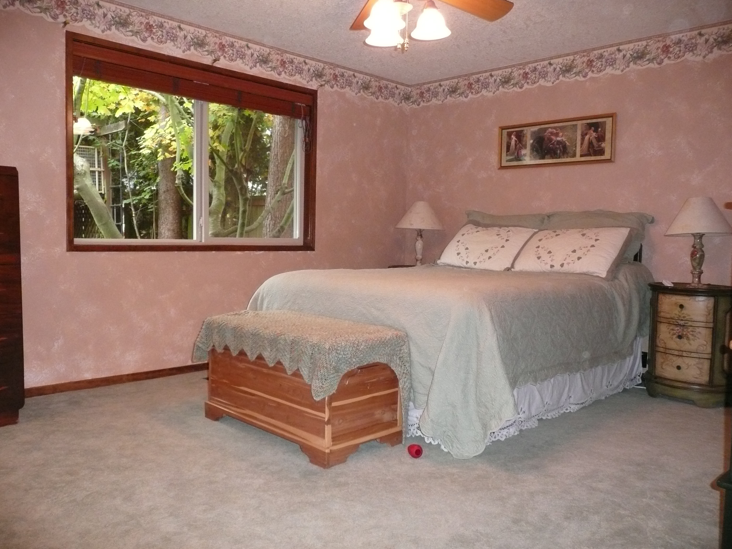Master bedroom before staging consultation