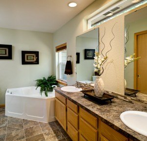 Master Bathroom After Staging by Creative Concepts