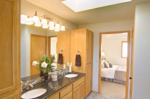 master bath-bedroom after updating and staging by Creative Concepts